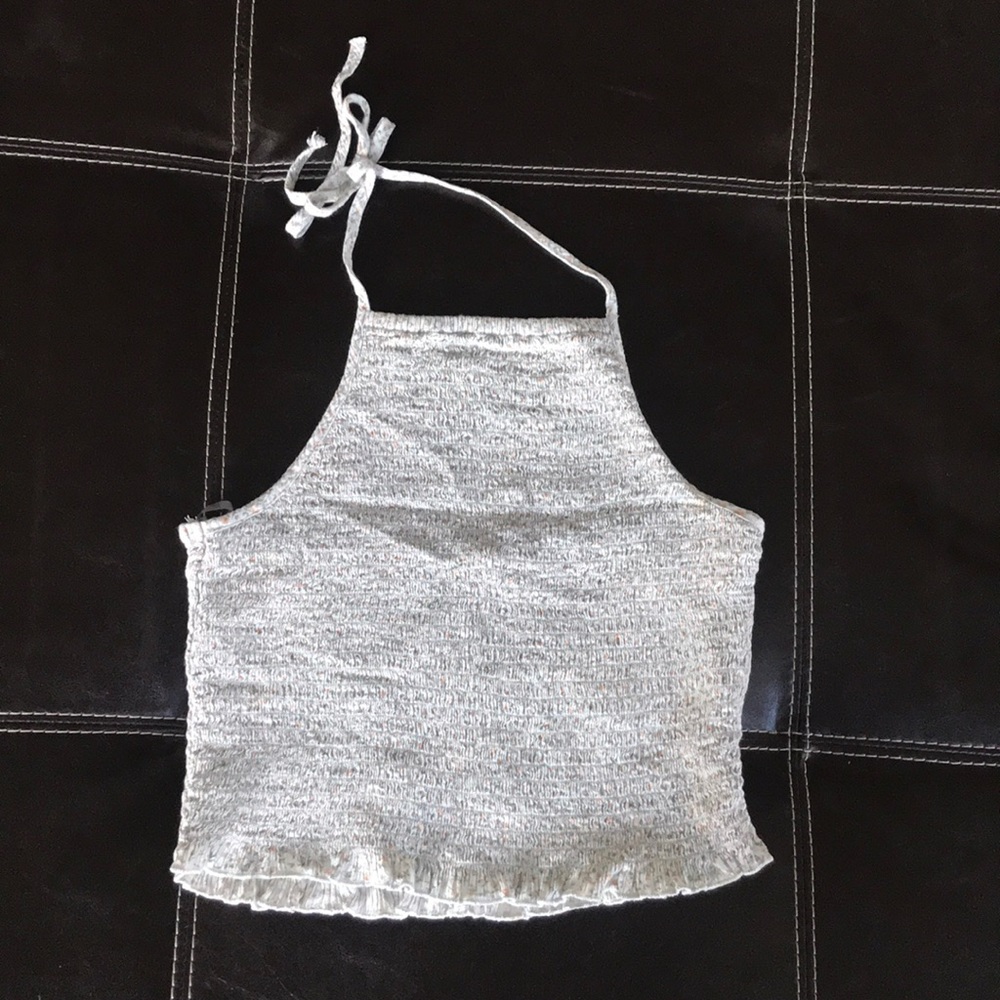 American Eagle cropped halter